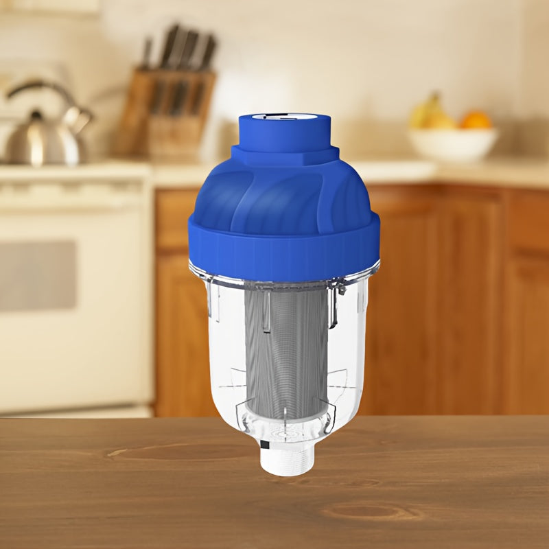 Faucet Water Filter Washable Reusable 40-Micron Bottle-Style Filtration System