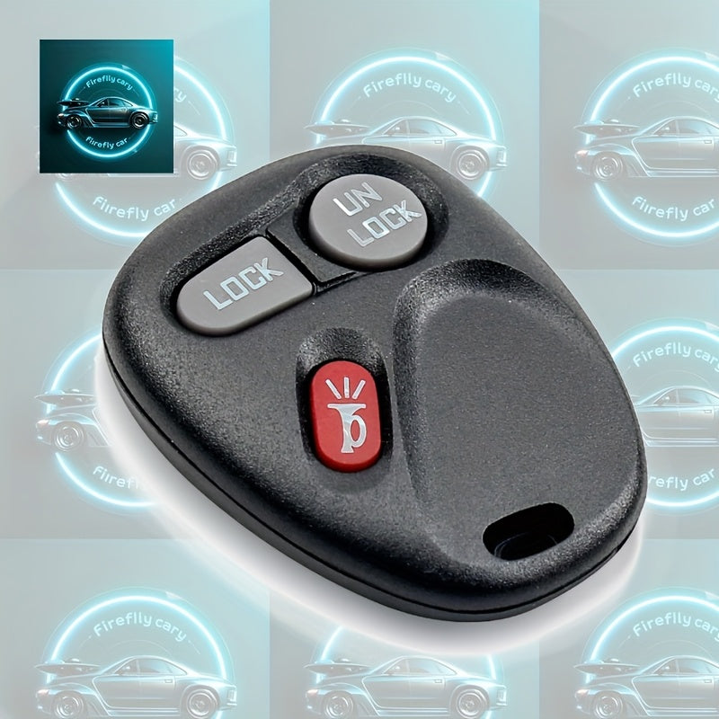 Keyless 3-Button Remote Key Fob Replacement for Chevy GMC SUVs