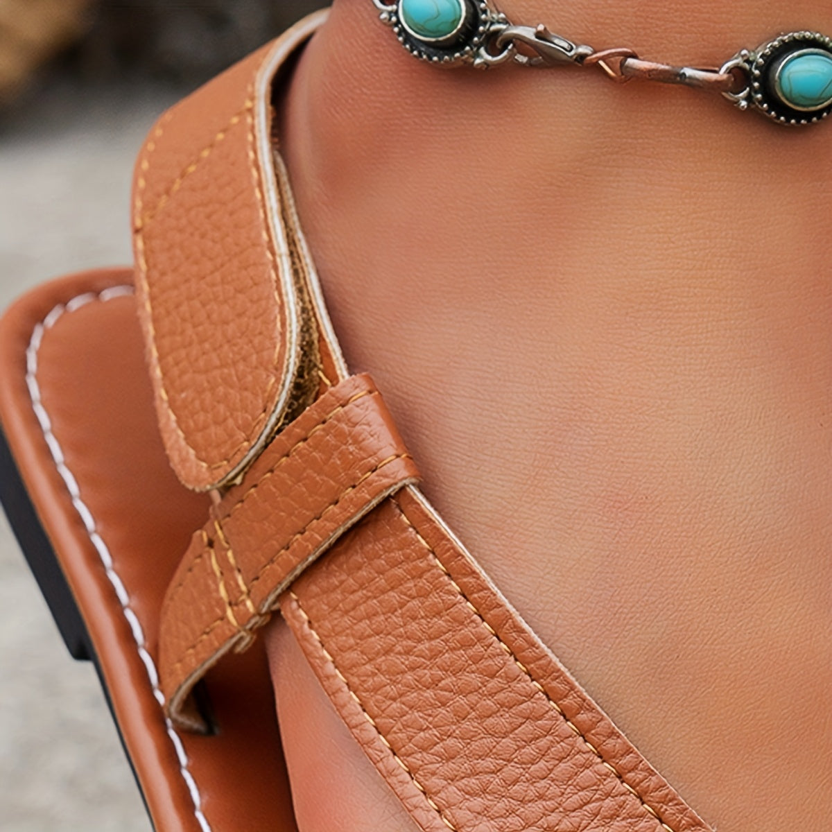 Women's Casual Flat Sandals Anti-Slip Beach Comfort Elegant