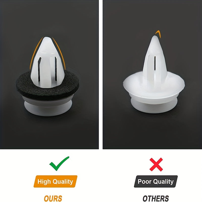 50 Pcs Car Door Panel Clips with Seal Ring Fit BMW E34 E39 E46 E36 X5