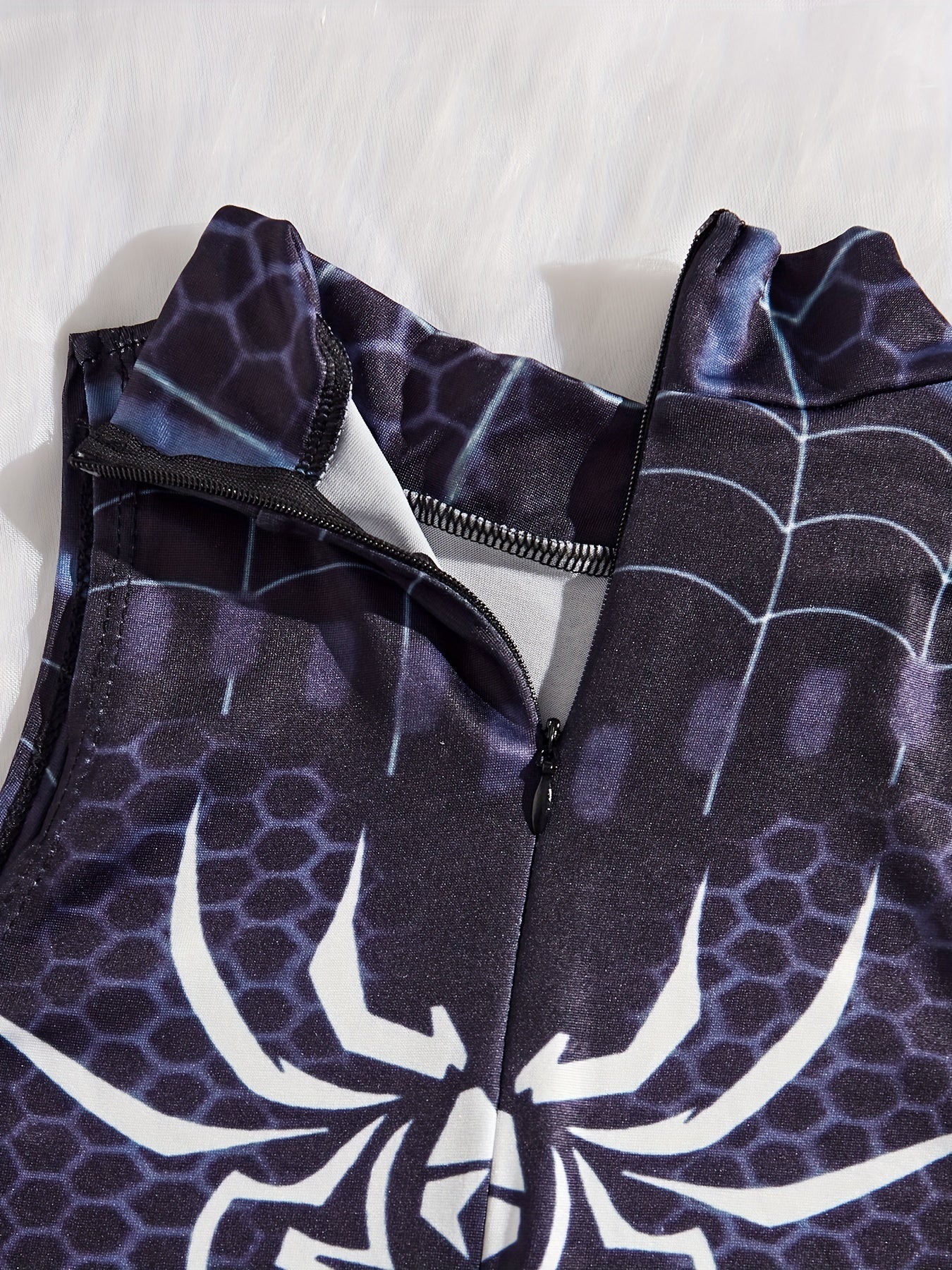 Sexy Spider Lingerie Set Includes Bodysuit Socks and Costume for Women