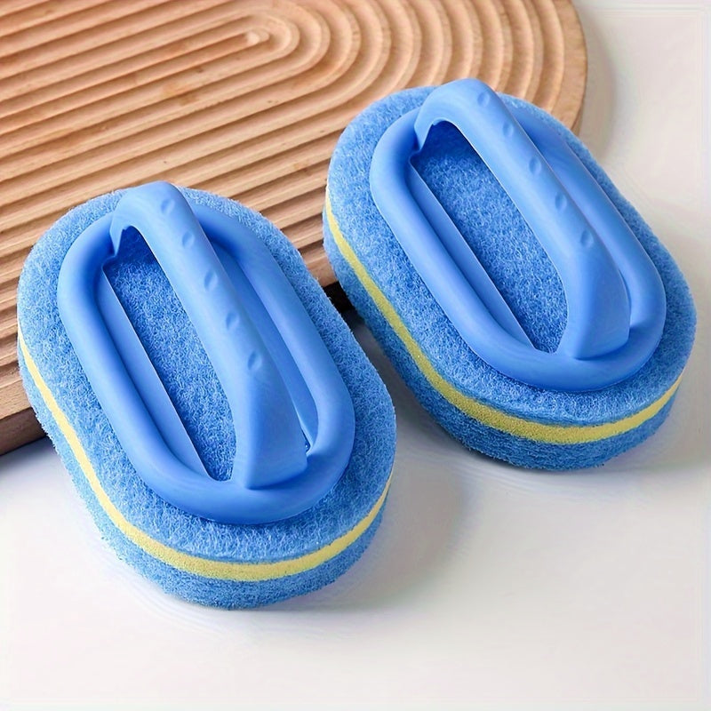 Cepillo de limpieza con mango para baño y cocina, cepillo de fregar duradero