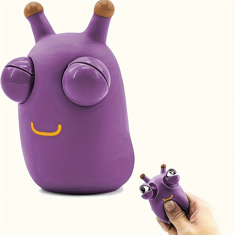 Kurtchalar fidget o'yinchoq, chiqadigan ko'zlar bilan, plastik, elektrsiz, stressni kamaytirish uchun, 3-6 yosh, siqish va o'yin uchun qiziqarli o'yinchoq