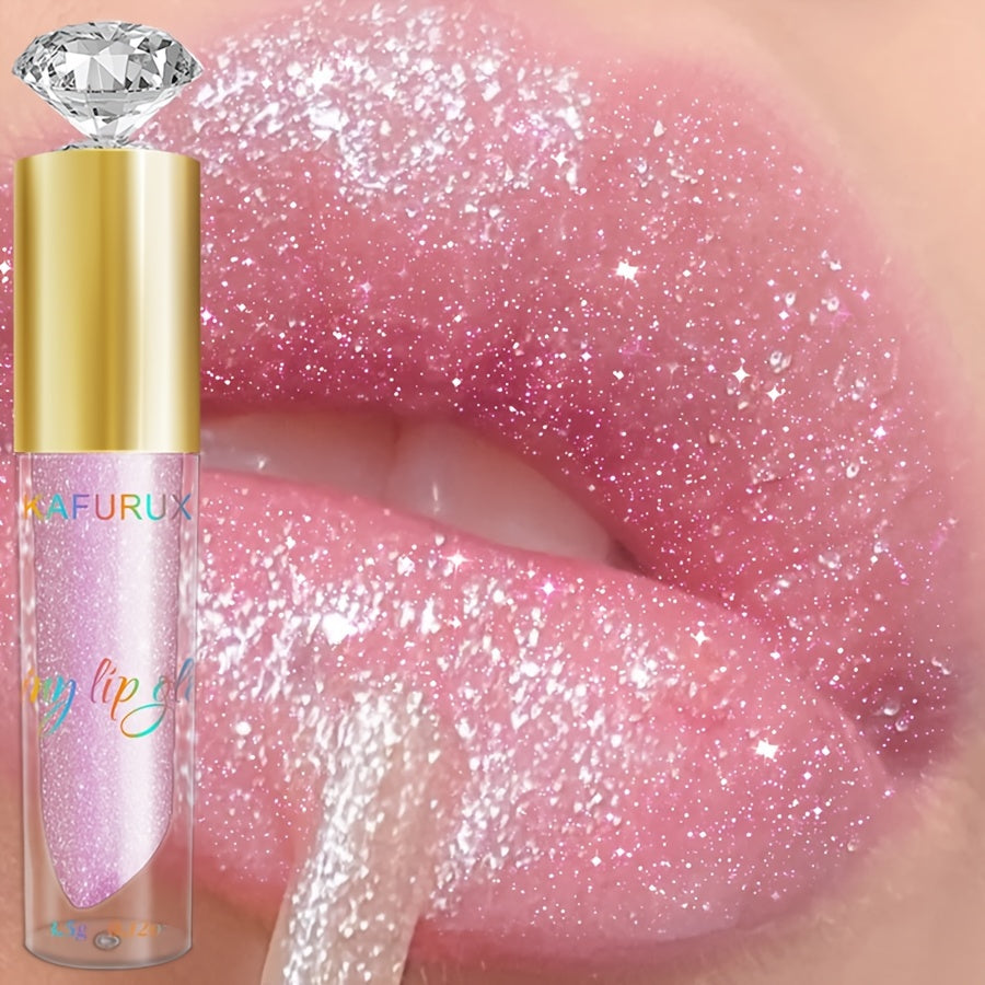 Women's Waterproof Lip Glaze Non-Sticky Pearlescent Shine Vibrant Colors