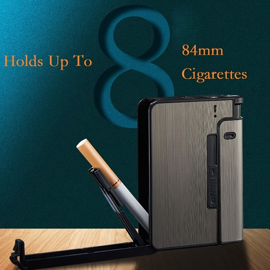 Portable Waterproof Cigarette Case for Men and Women Holds 8 Cigarettes