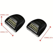 2pcs LED License Plate Lights for Silverado Tahoe Yukon XL Replacement