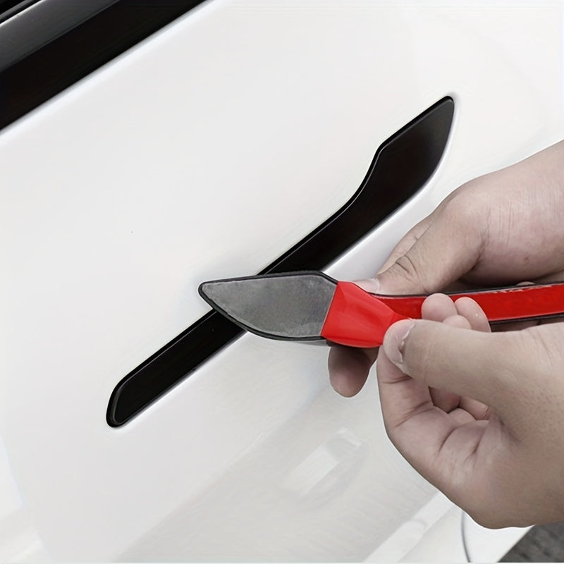 Car Door Handle Stickers for Tesla Model 3 and Y Anti-Freeze Protection Set of 4
