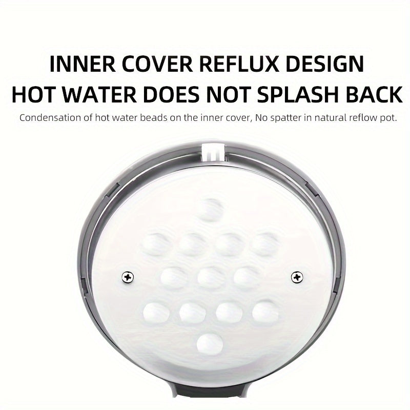 Large Capacity Stainless Steel Electric Kettle 1500W Auto Power Off Anti-Scald