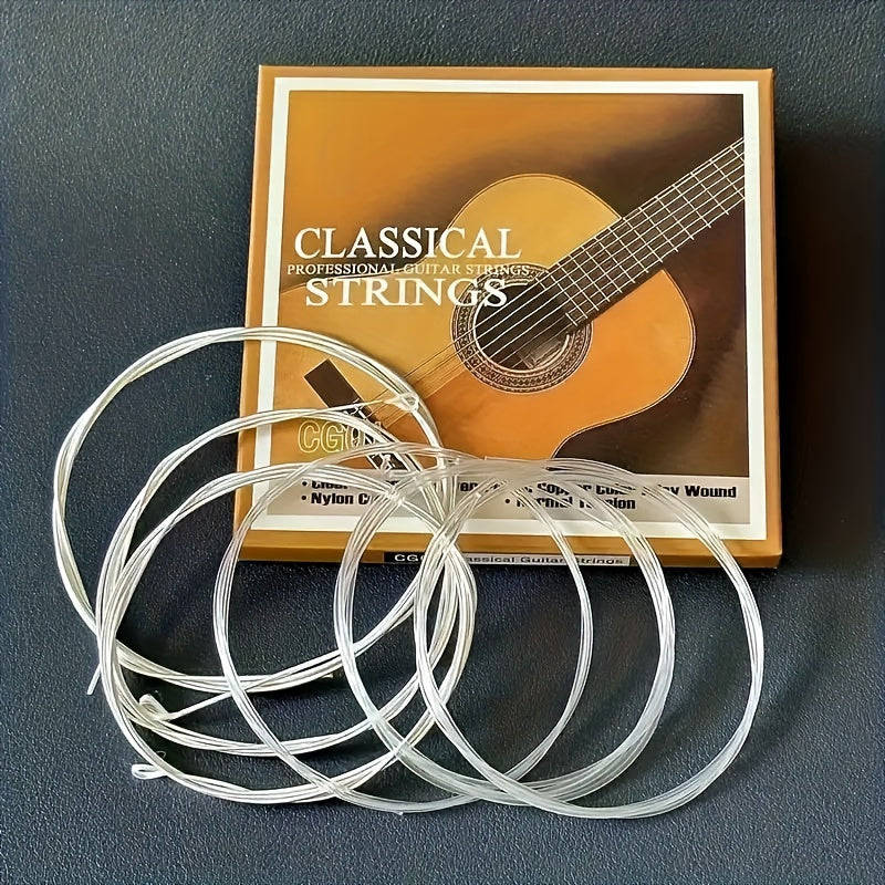 Nylon Classical Guitar Strings Coated Plain Winding Mixed Color