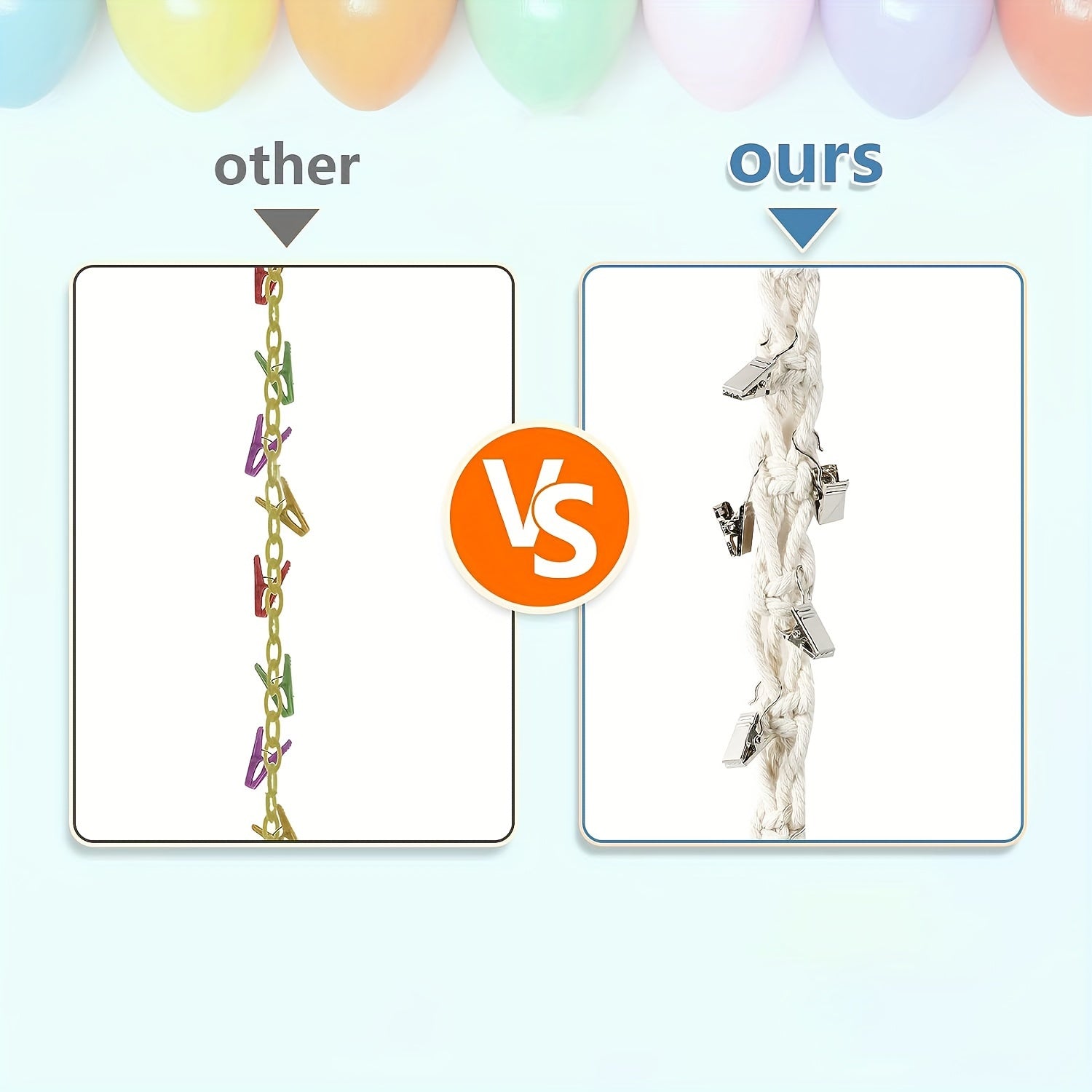 Handcrafted Macrame Toy Chain for Stuffed Animals Bohemian Home Decor