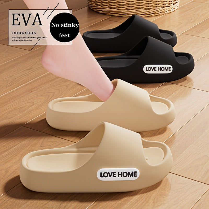 Women's Lightweight EVA Sandals Thick Sole Low Heel Open Toe Casual Beach