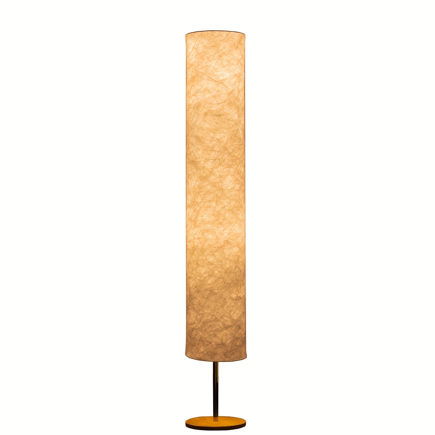 152.4 cm Modern Wooden Floor Lamp with USB Port and Warm Light