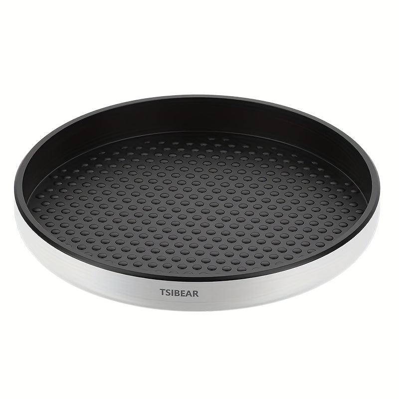 360° Rotating Kitchen Organizer Rack for Condiments and Fruit Tray