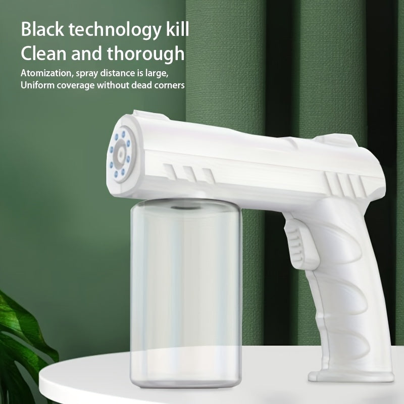 Rechargeable Blue Light Spray Gun for Home Use Portable Sterilizer Atomizer with Long Battery Life