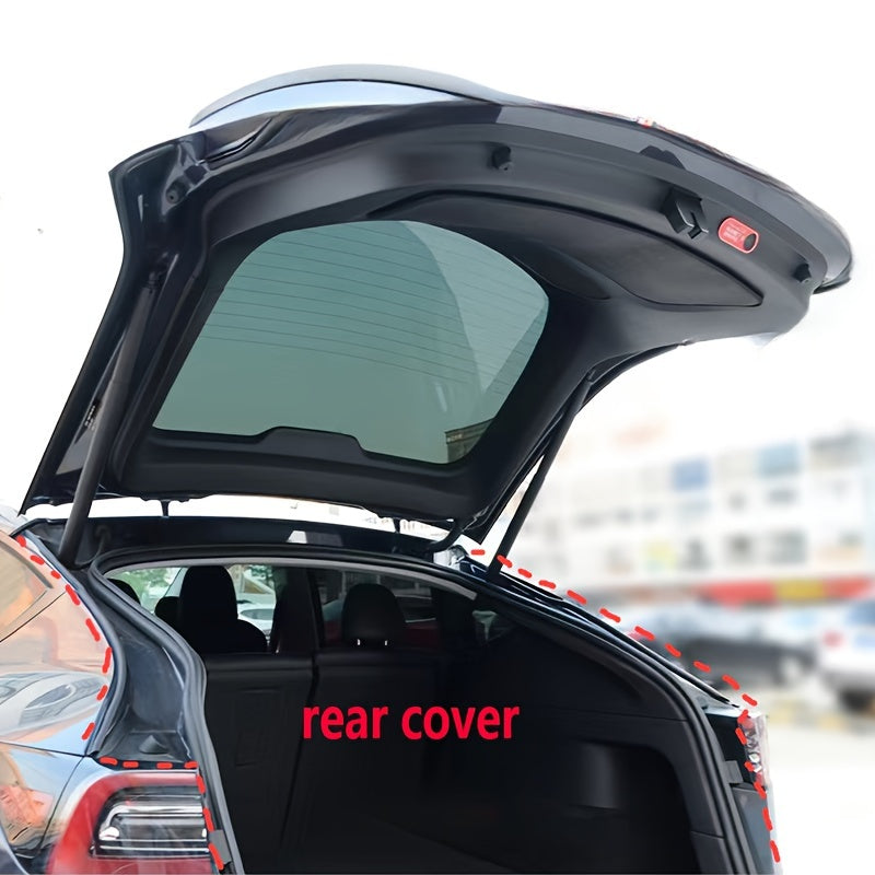 Car Vehicle Door Seal Strip Dustproof Soundproof Weather Stripping Rubber Set