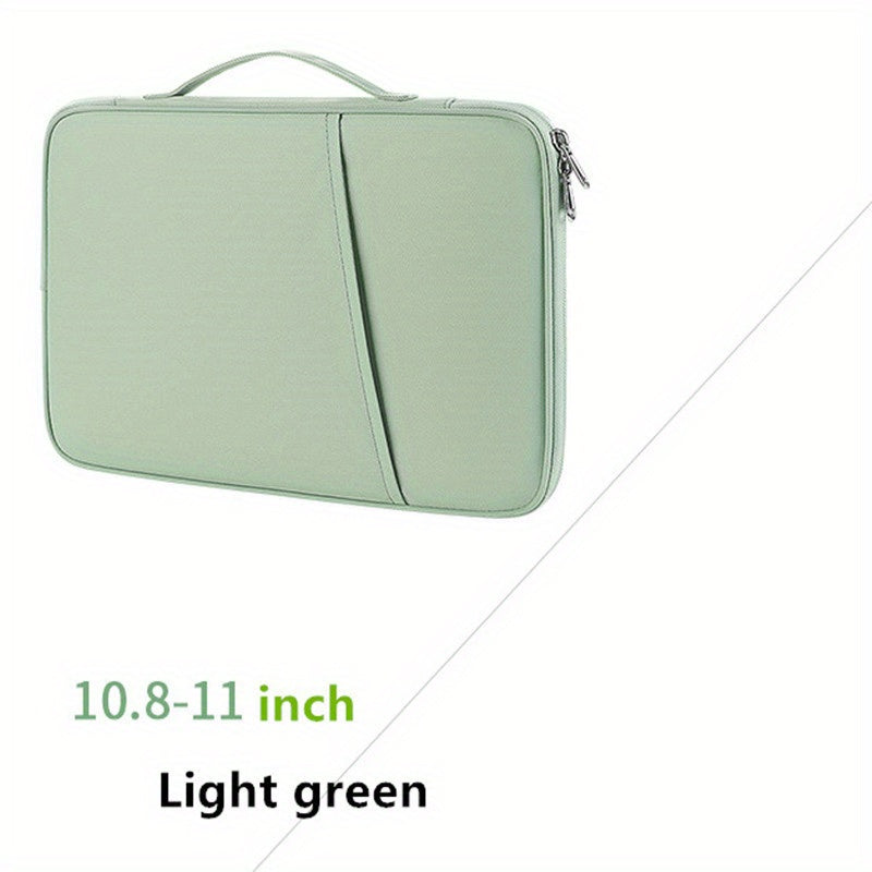 Nylon Laptop and Tablet Sleeve with Pockets for Office Supplies Up to 27.94 cm