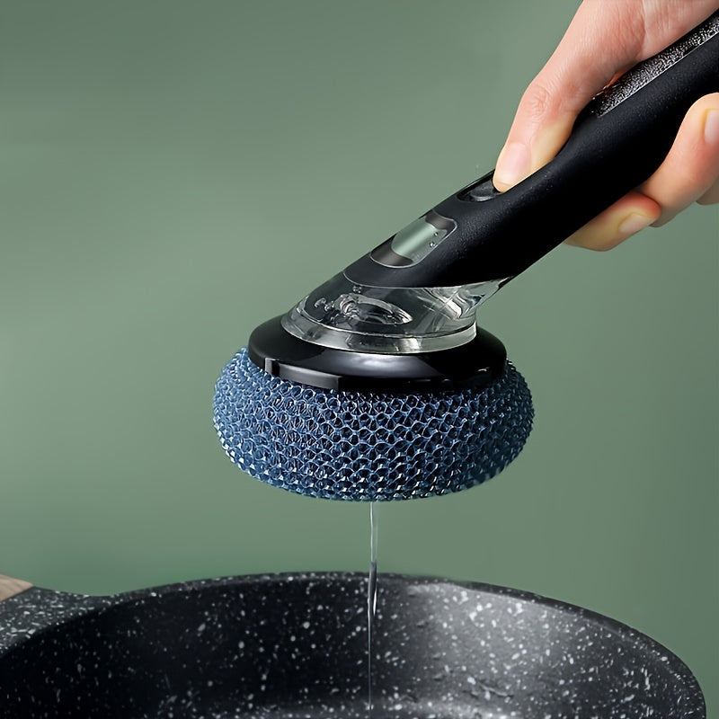 Oziq-ovqat idishlari, qozonlar va qozonlarni samarali tozalash uchun uzun tutqichli suyuqlik to'ldirish tozalash cho'tkasi. Shuningdek, yotoq xonasini tozalash uchun ham juda mos. Ushbu qo'l cho'tkasi tozalash suyuqligini tejaydi va tozalash oson.