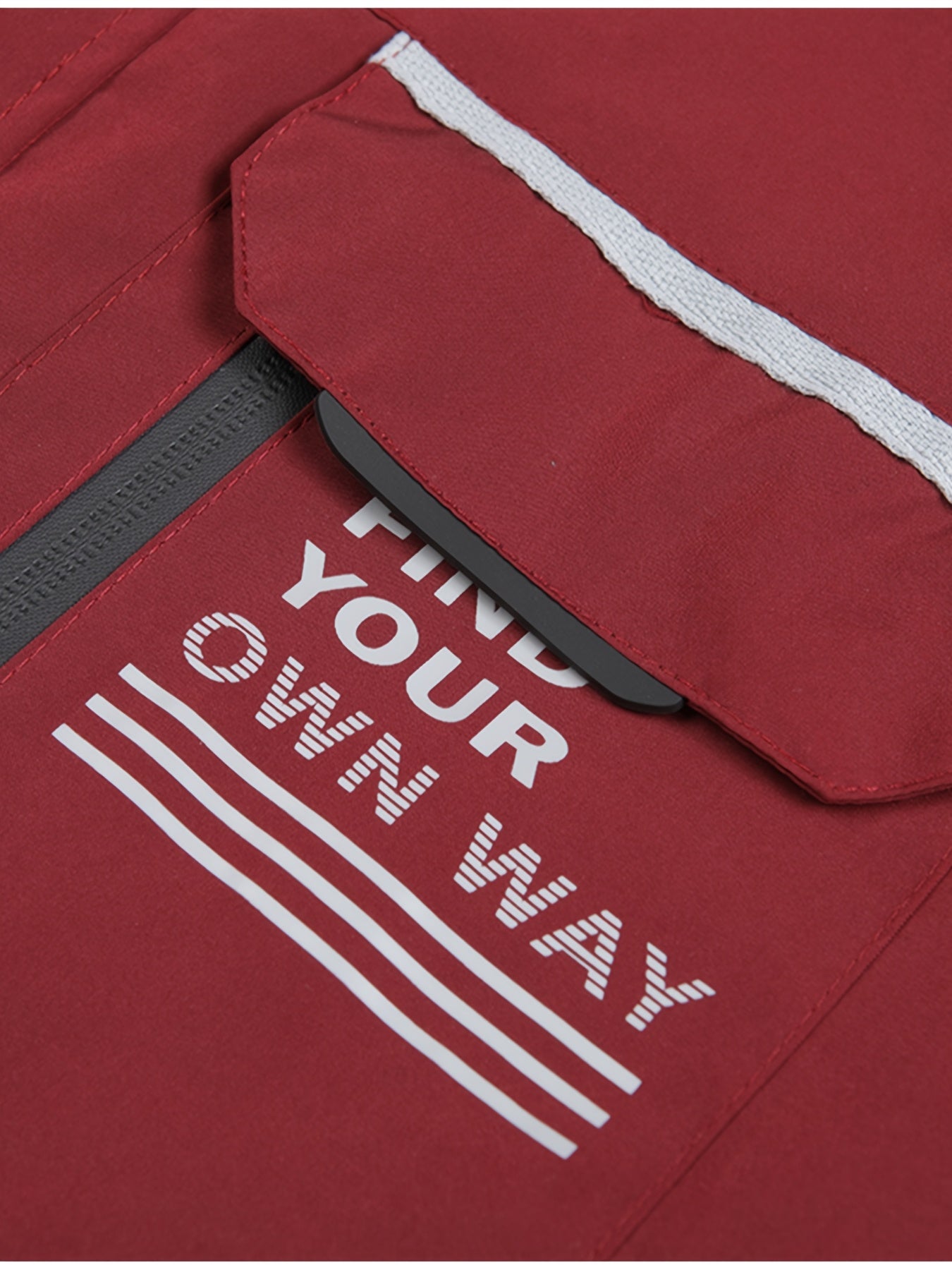 Shamol o'tkazmaydigan erkaklar uchun ochiq havoda kiyiladigan jaket, ajratiladigan kaput, ko'p cho'ntakli dizayn, mashinada yuvish mumkin bo'lgan polyester, kuz va qish uchun kollej uslubi, katta o'lcham.