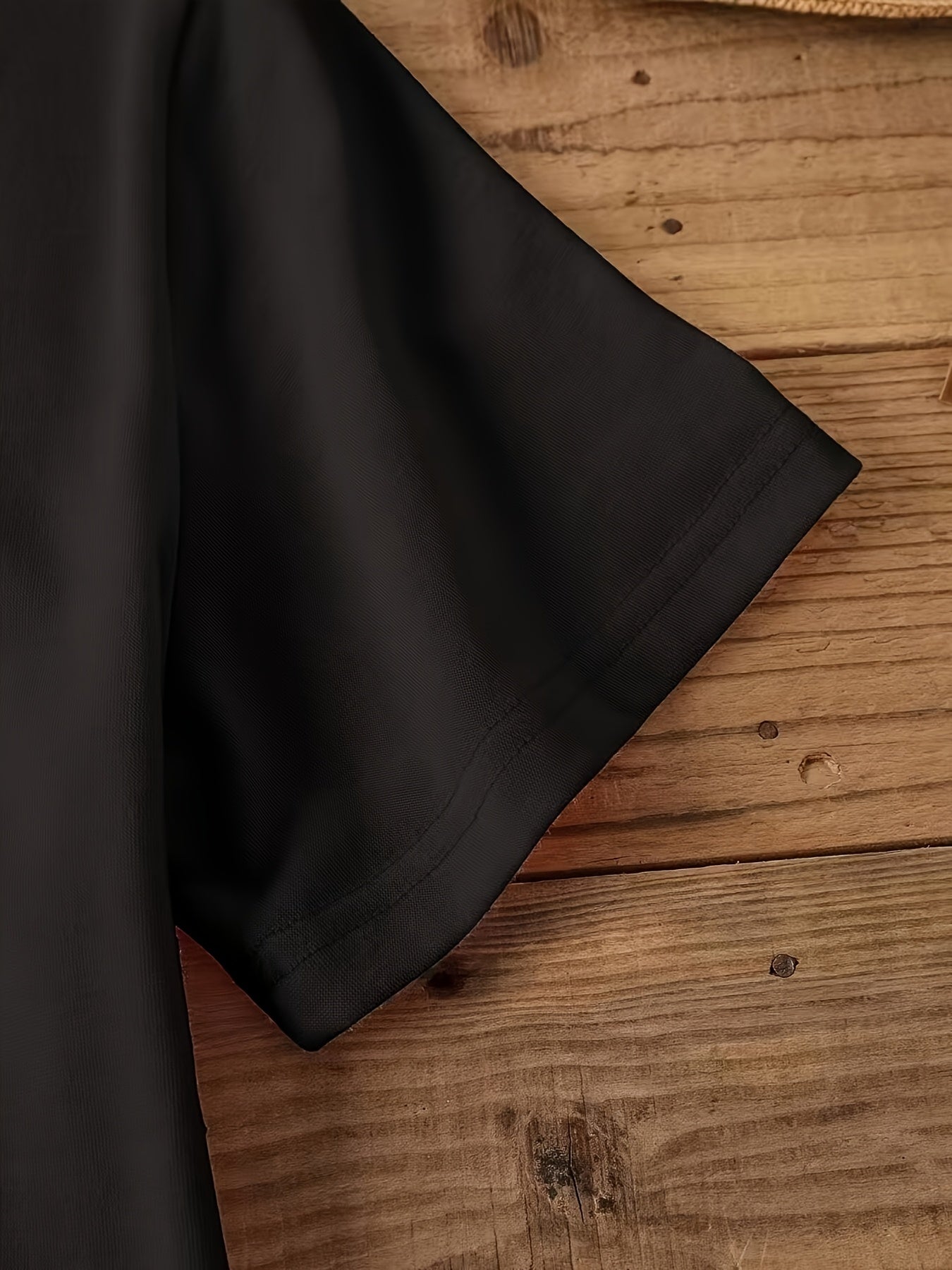 Plus Size Women's Black Floral Print T-Shirt Short Sleeve Casual Top