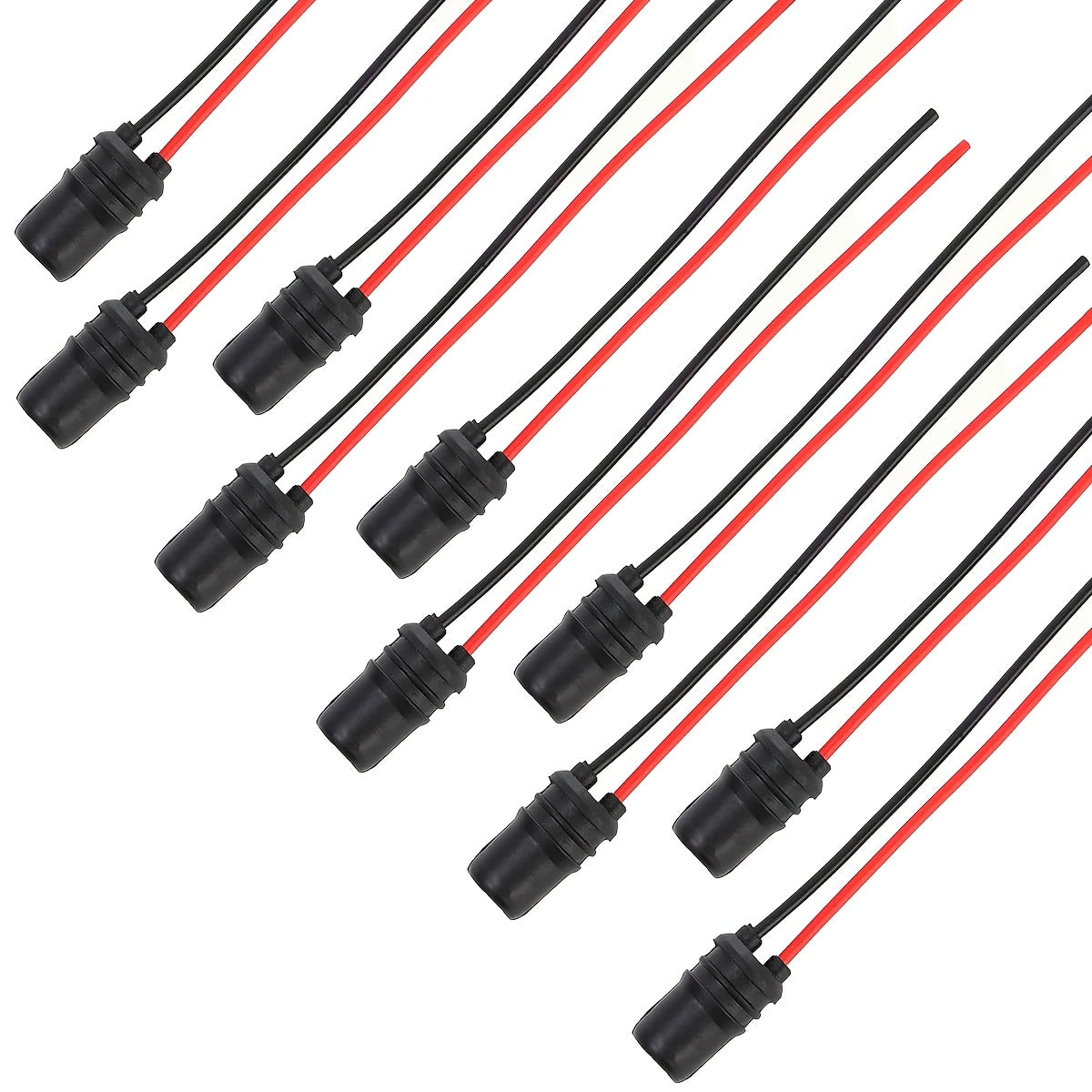 194 Bulb Socket Pre-Wired Connector for Car Dashboard and Fog Lights