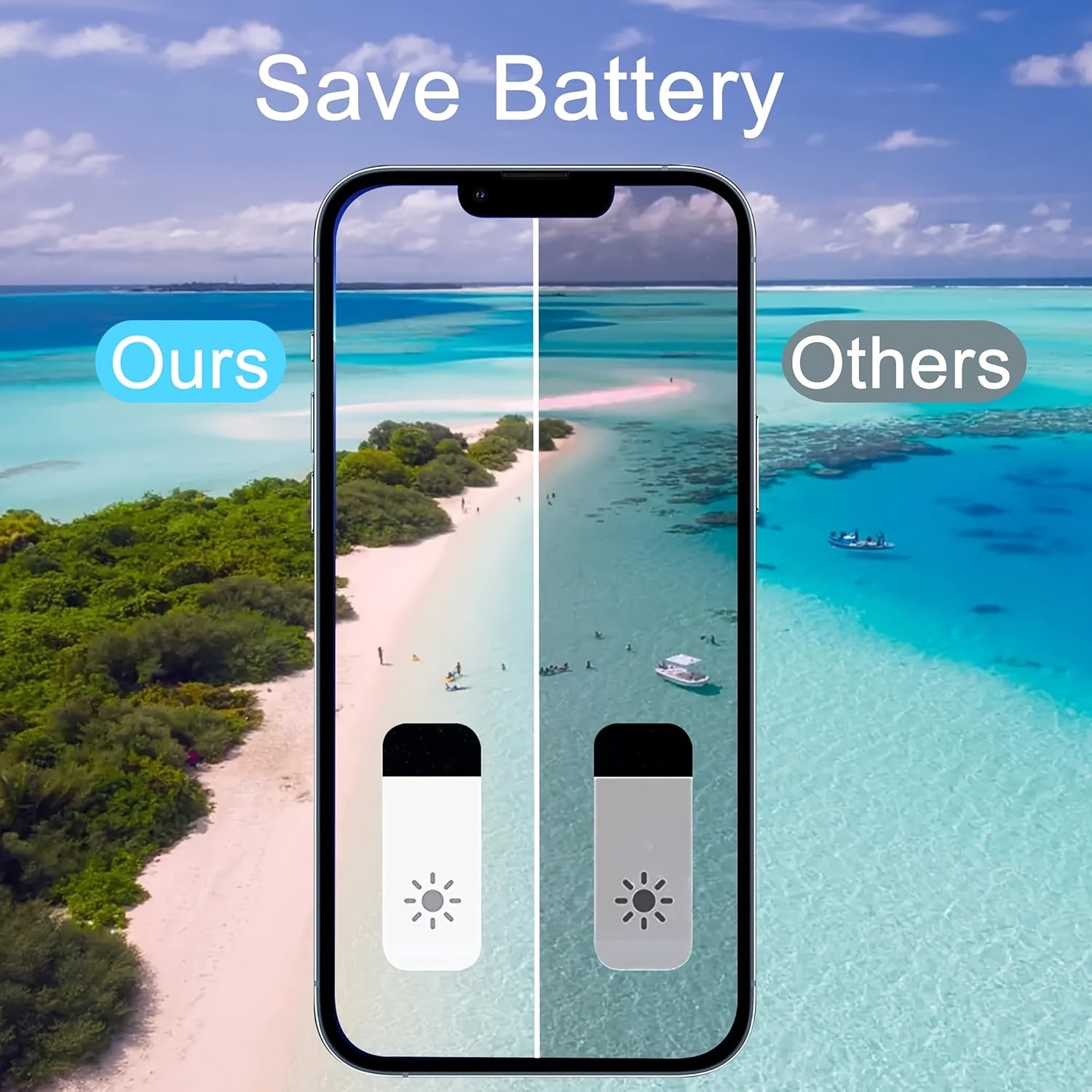 4-Pack Green Light Privacy Screen Protector for iPhone 9H Tempered Glass Full Coverage