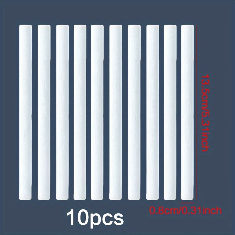 Adjustable Length Humidifier Filter Sticks Set of 5-50 Plastic Replacement Cartridges No Batteries Needed
