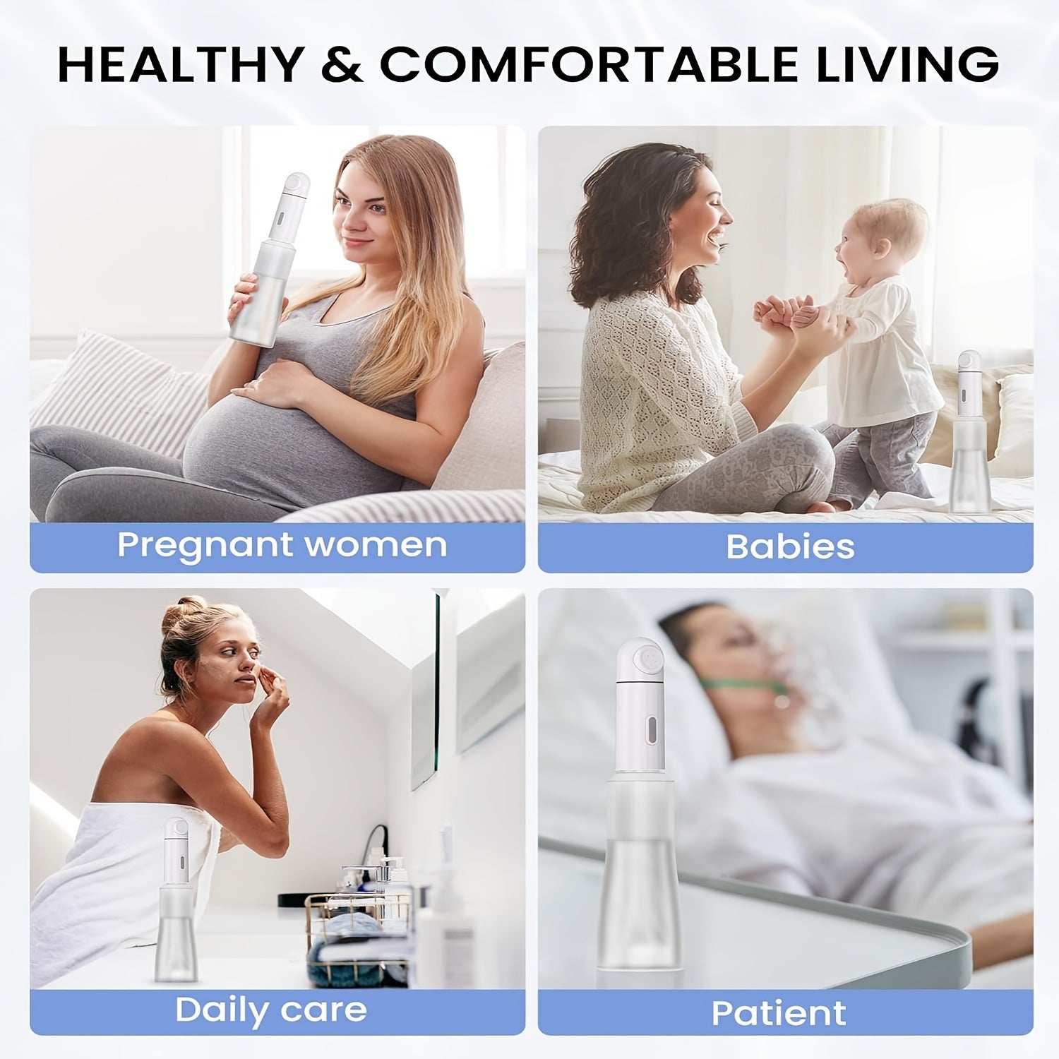 Rechargeable Portable Bidet for Personal Hygiene and Postpartum Care 350ml