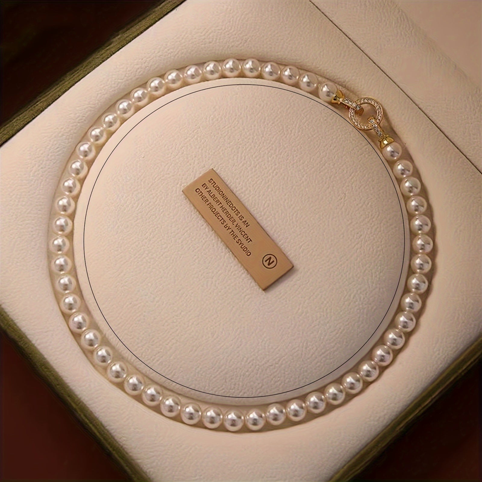 Freshwater Pearl Necklace with Clasp Elegant Jewelry for Women