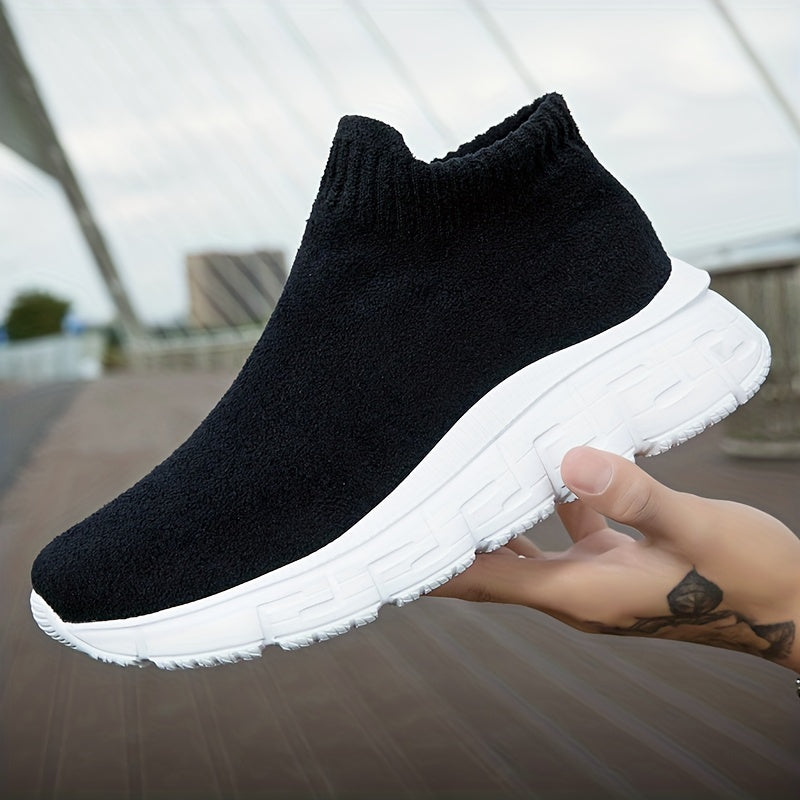 Men's Slip-On Sneakers Athletic Lightweight Breathable Casual Shoes