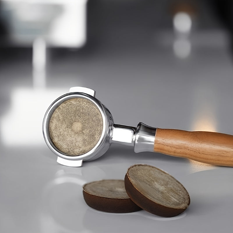 100 Pack Coffee Filter Papers for Espresso Machines, High-Quality, Universal Fit