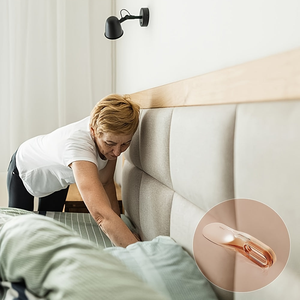 Green Polypropylene Bed Sheet Lifter Non-Slip Gap Organizer for Household and Hotel