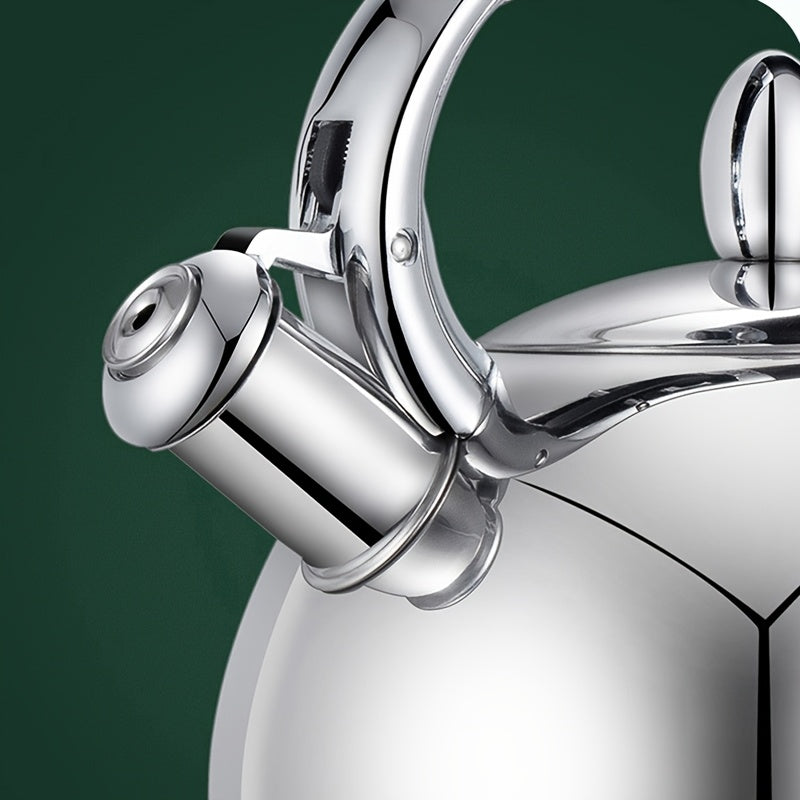 Large Capacity Stainless Steel Kettle 3L Whistling Tea Pot for Gas and Induction Stoves