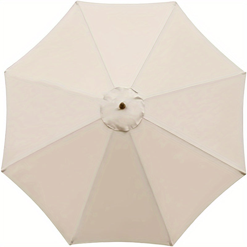 9.84ft Bej Suv o'tkazmaydigan UV-muhofaza qilingan Ochiq havoda foydalaniladigan soyabon qopqog'ini almashtirish uchun qopqoq