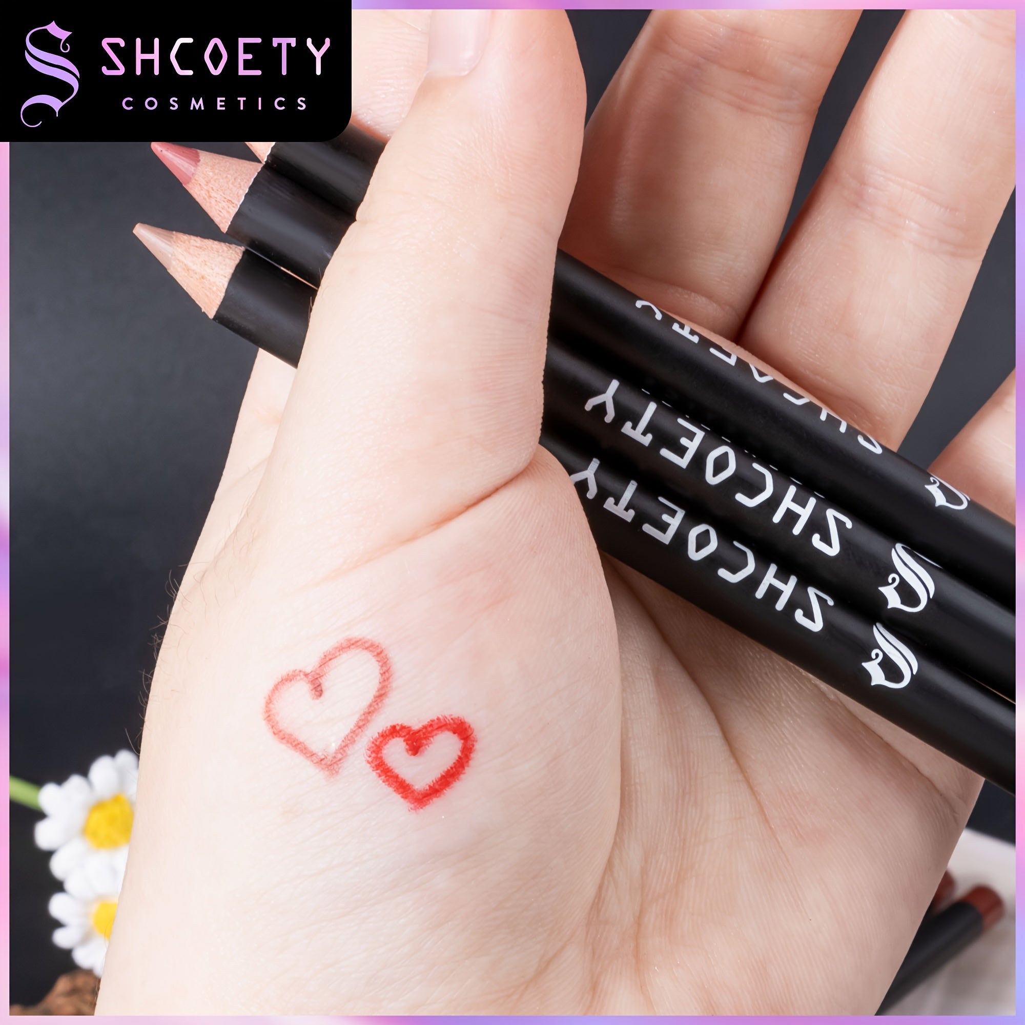 Set de perfiladores de labios para mujer, 12 colores, a prueba de agua, resistente al sudor, de larga duración