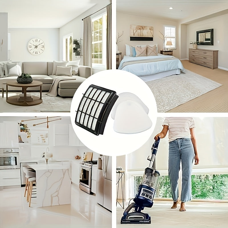 Shark Navigator Lift Away Deluxe NV350 NV370 UV540 uchun 2 ta paketli vakuum filtri almashtirish qismlari