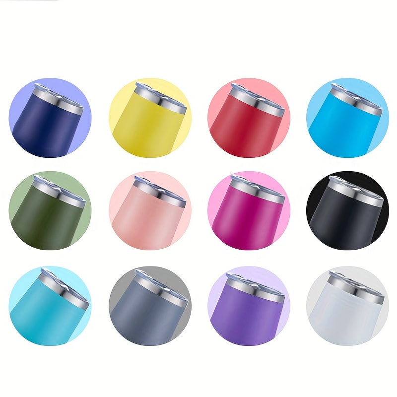 Double Wall Vacuum Travel Mug 6oz 12oz Coffee Tumbler with Lid for Hot Cold Drinks