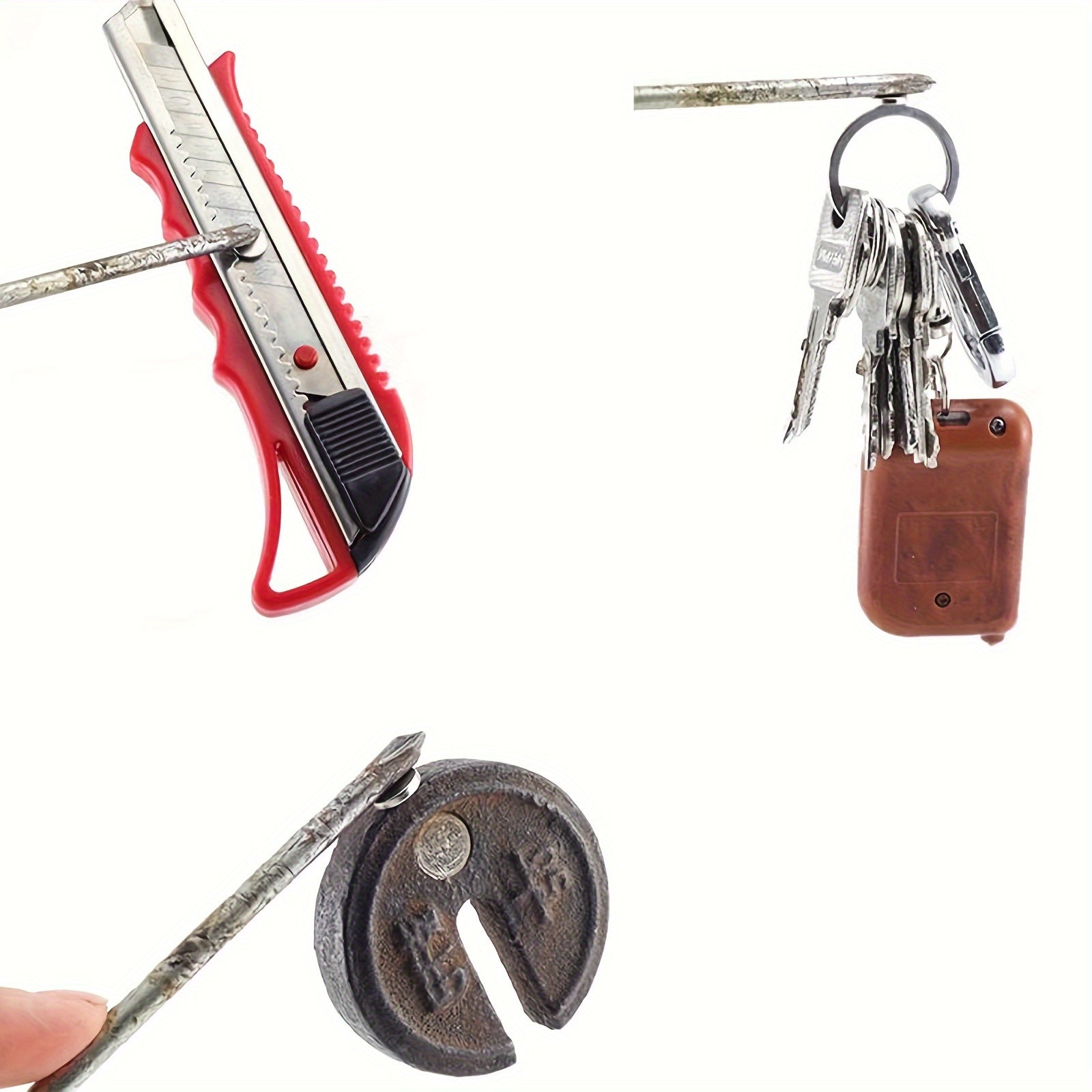 20 ta kichik dumaloq metall disk magnitlar 8x2mm ofis, oshxona, yozuv taxtasi, muzlatgich uchun