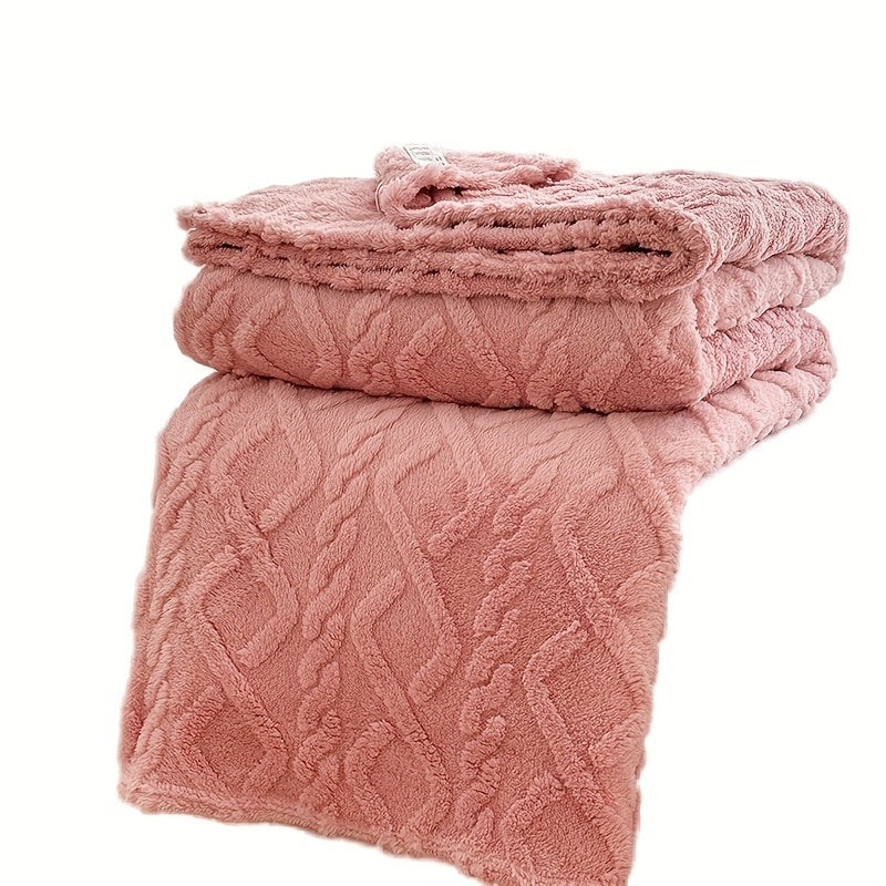 Baby Blanket Soft Stripe Plaid 70x100cm for Strollers and Travel All Seasons