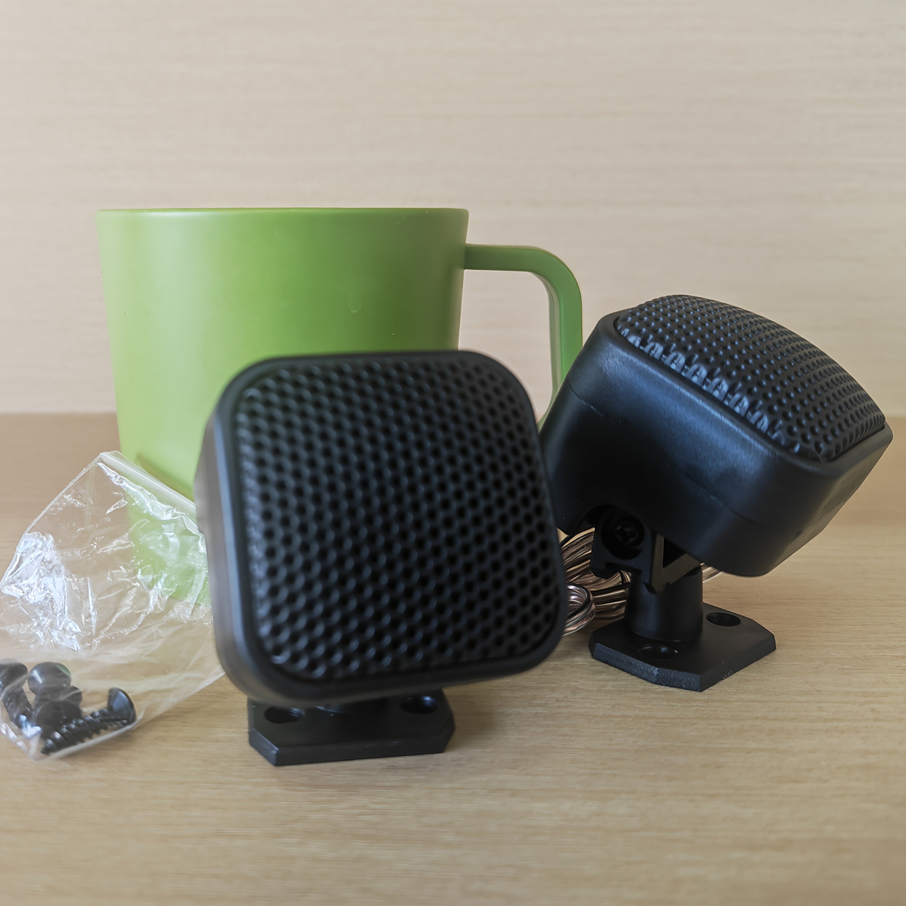 Car Audio Speakers 500W Power Automotive Weather-Resistant Black