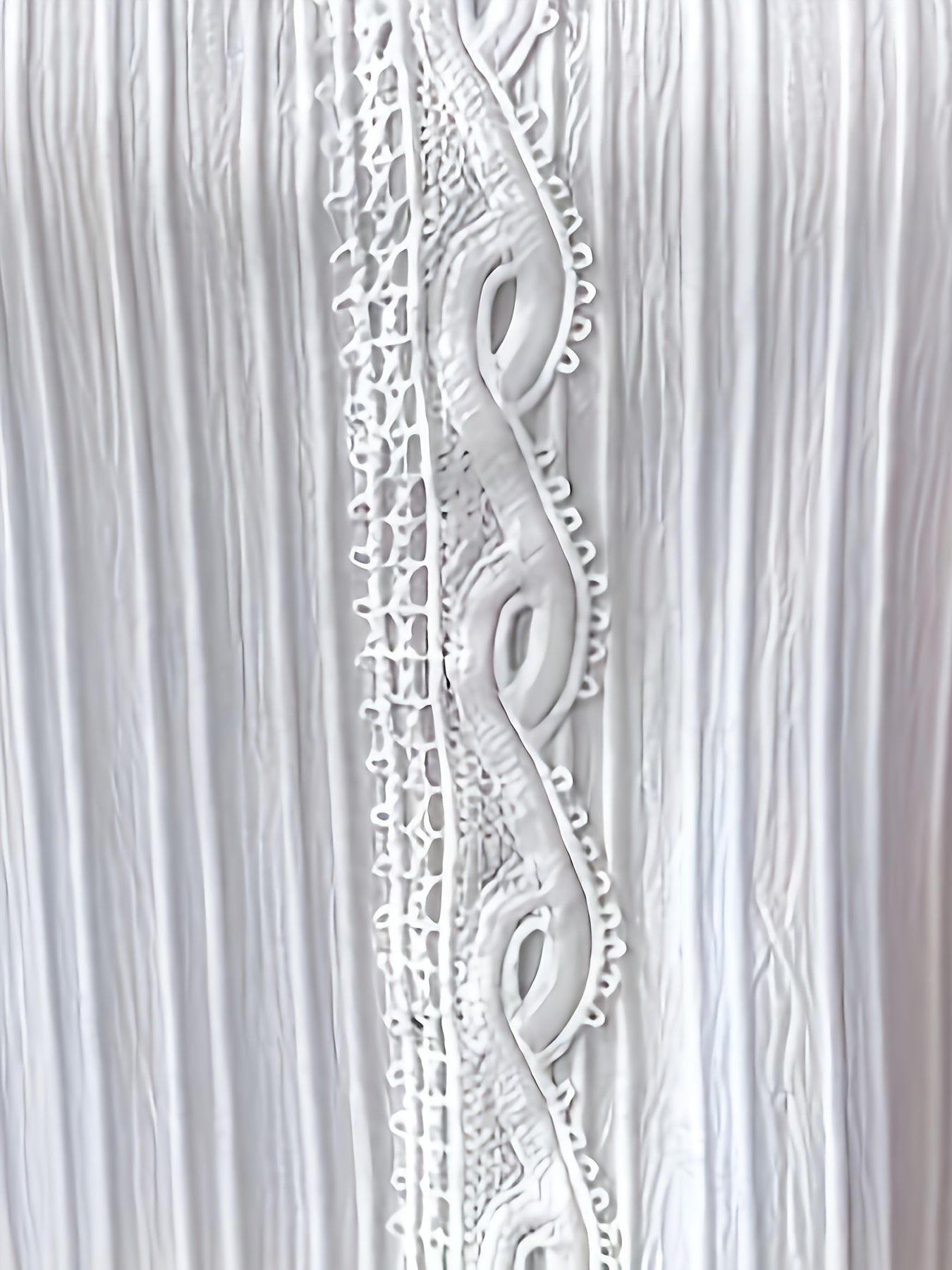 Ladies Lace Patchwork Shirt V-Neck Blouse Solid Polyester Fall Elegant