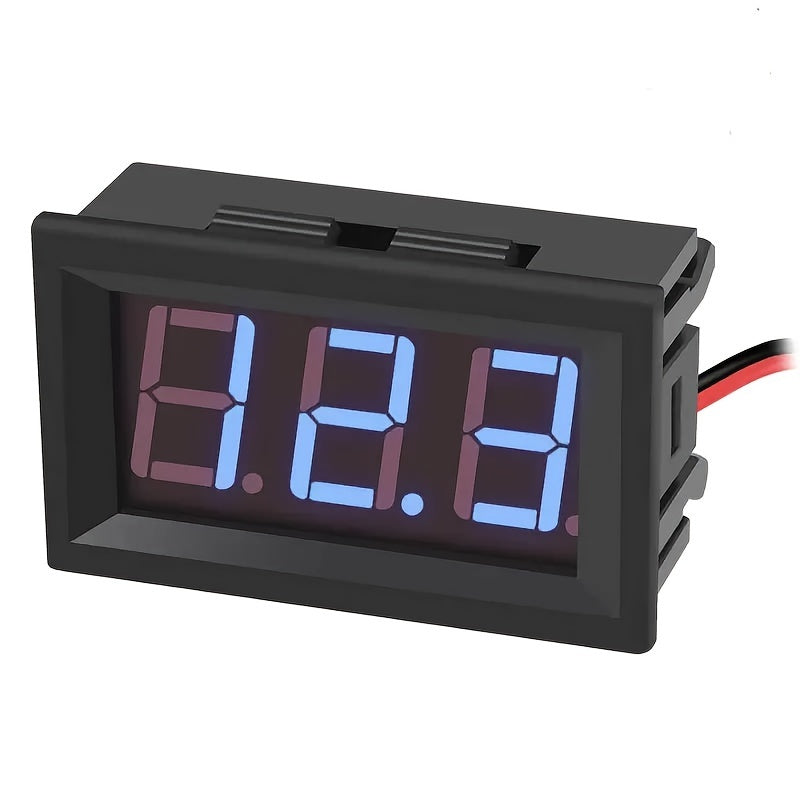 Цифровой вольтметр 1/5шт 3В-30В LED дисплей Красный Синий Зеленый