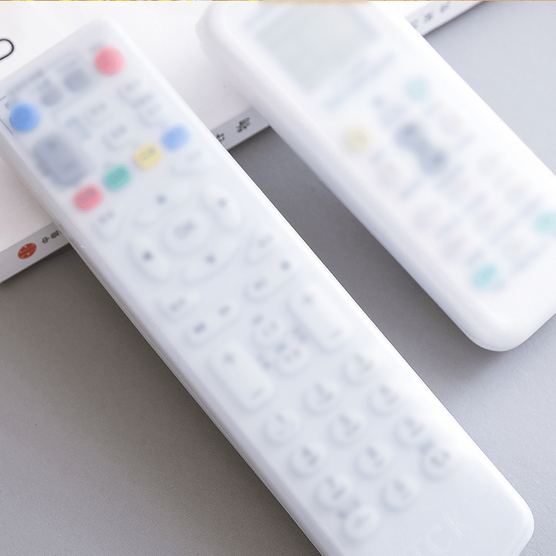 Funda de plástico con diseño de conejo adorable, universal, a prueba de agua y polvo para control remoto de aire acondicionado y televisión