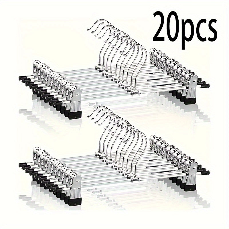 Stainless Steel Clothes Drying Clips Set of 10 or 20 with 2 Clips for Underwear