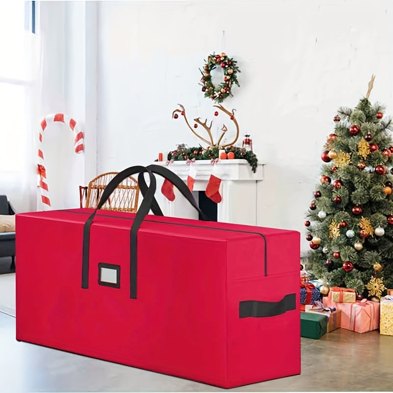 Bolsa de almacenamiento para árbol de Navidad artificial de hasta 6 pies a prueba de agua, polvo y humedad