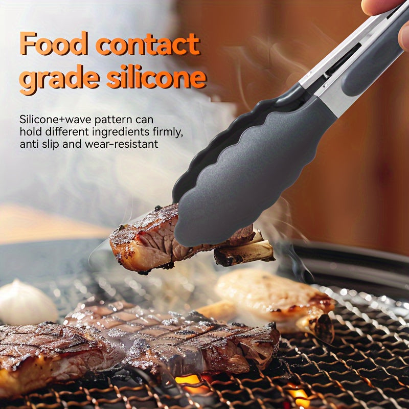 Набор из 12 силиконовых кухонных принадлежностей, антипригарные кухонные инструменты пищевого класса