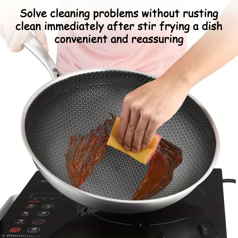 20cm-28cm Qattiq yopilmagan zanglamaydigan po'latdan yasalgan qovurilgan panjara, ko'p qatlamli konstruktsiya bilan