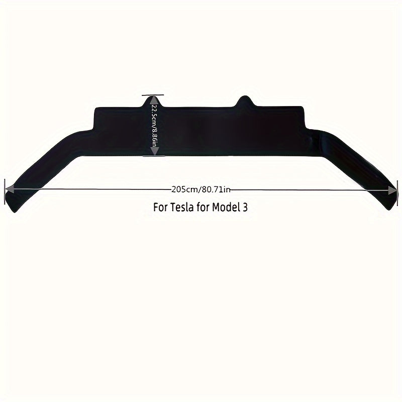 Rear Seat Cushion Protector and Kick Pad PU Leather for Model 3 and Y