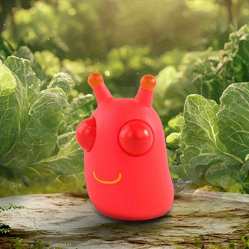 Kurtchalar fidget o'yinchoq, chiqadigan ko'zlar bilan, plastik, elektrsiz, stressni kamaytirish uchun, 3-6 yosh, siqish va o'yin uchun qiziqarli o'yinchoq