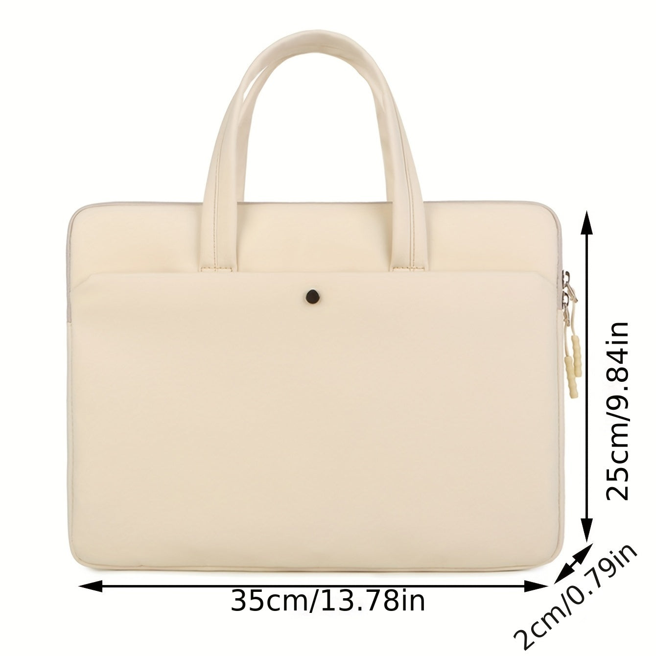 Large Capacity Waterproof Nylon Laptop Bag for Office School and Travel