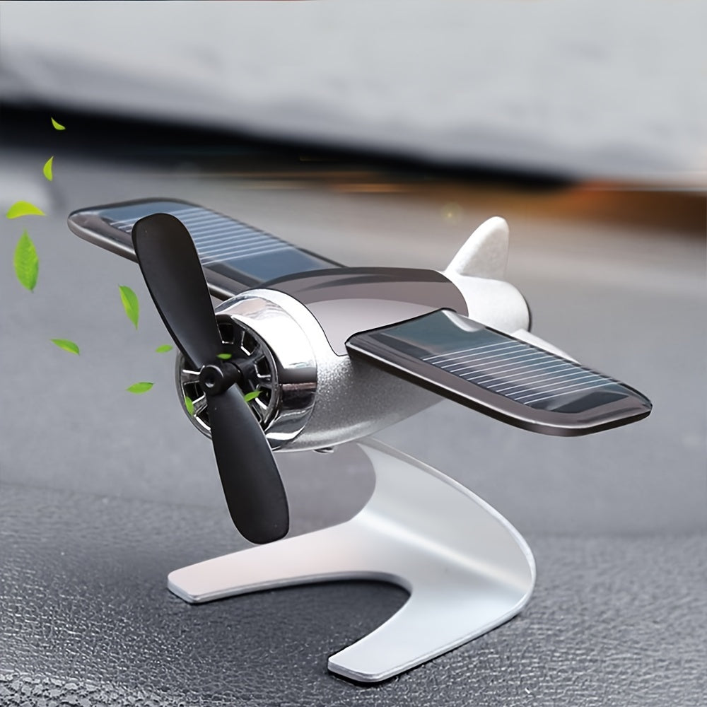 Solar-Powered Car Interior Decoration Creative Central Control Panel Ornament